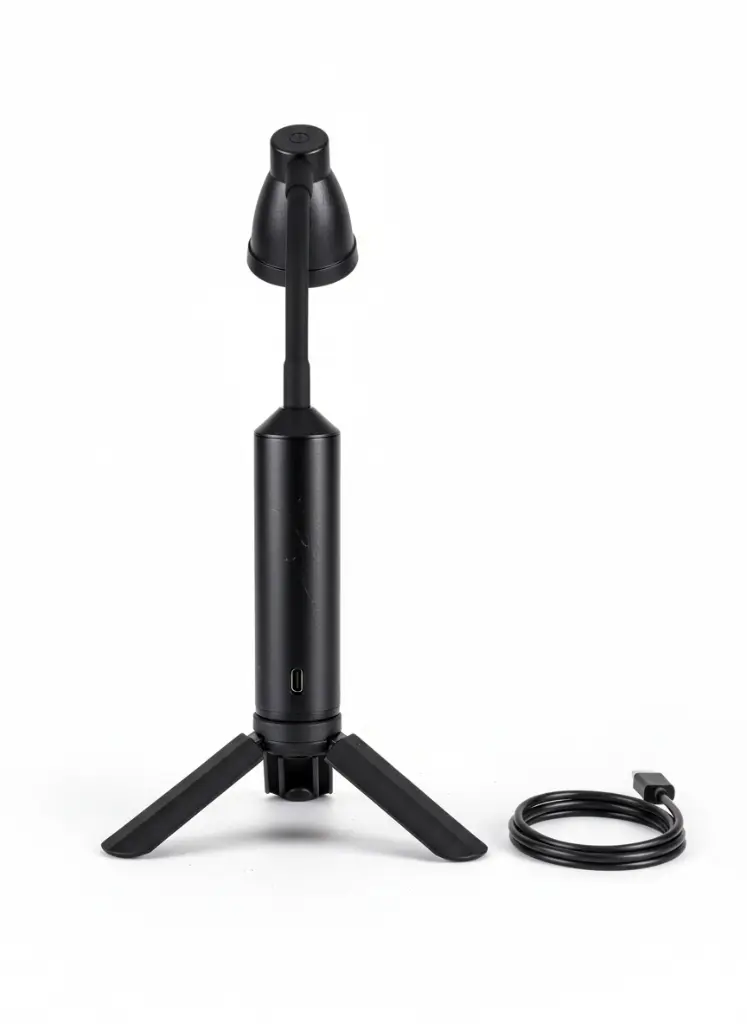 أباجورة ليد محمولة للقراءة والمكاتب - 3 أوضاع إضاءة وشحن USB