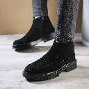 هاف بوت رجالي شمواه طبيعي 100% - أناقة عملية لكل يوم