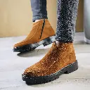 هاف بوت رجالي شمواه طبيعي 100% - أناقة عملية لكل يوم