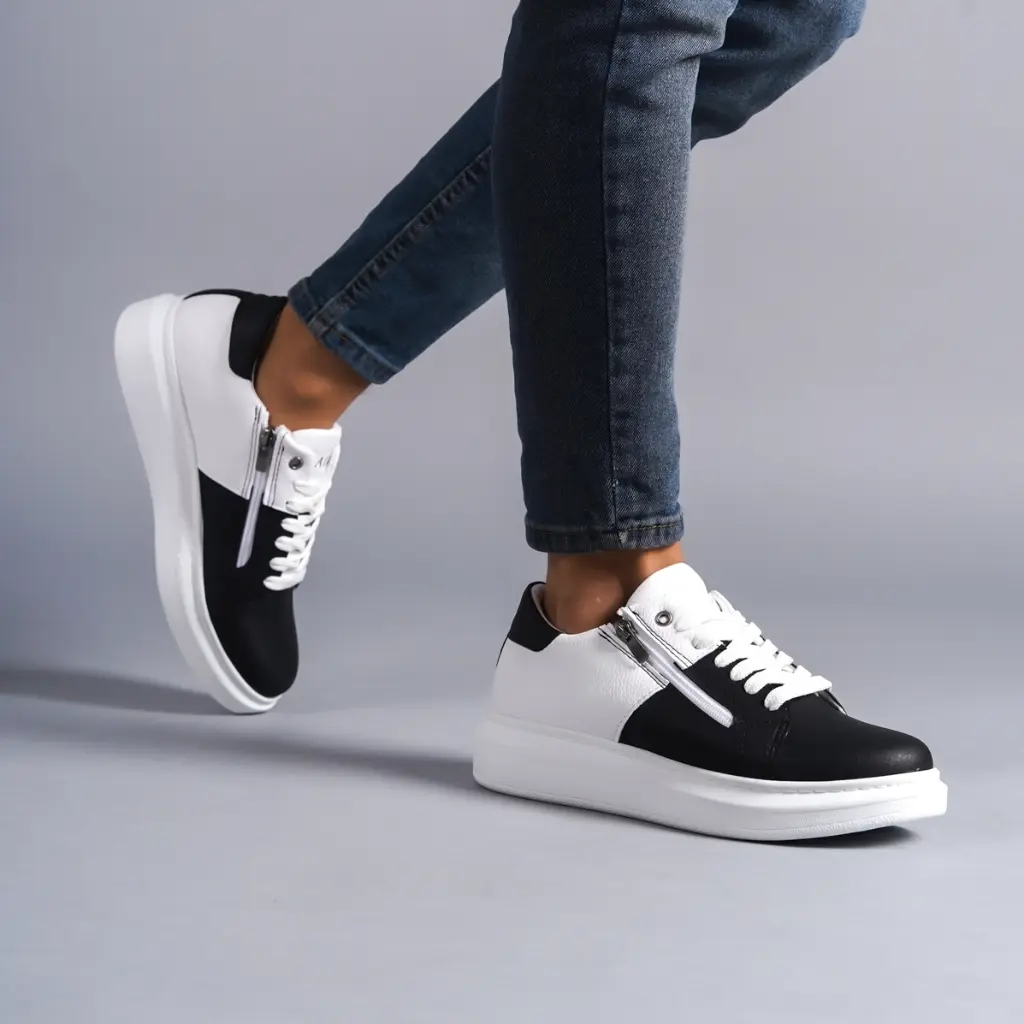 كوتشي 'السوستة' العصري – أناقة سهلة وسريعة