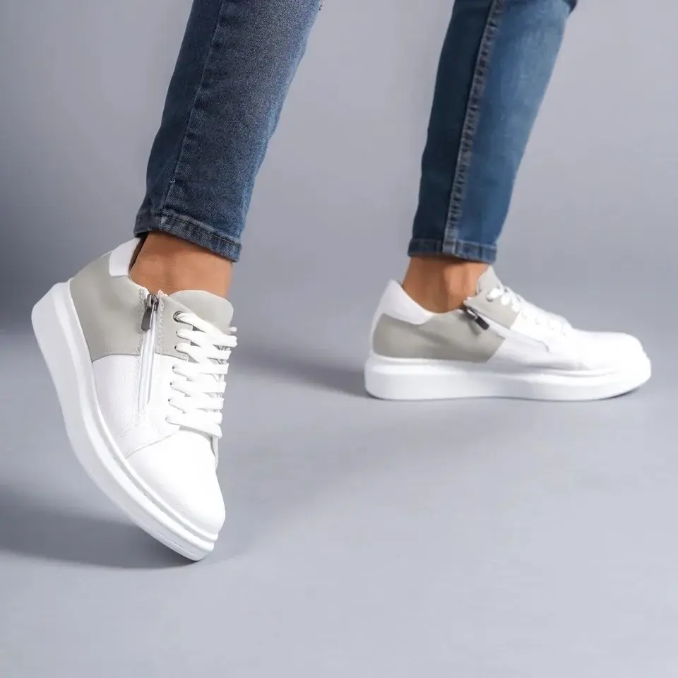 كوتشي 'السوستة' العصري – أناقة سهلة وسريعة