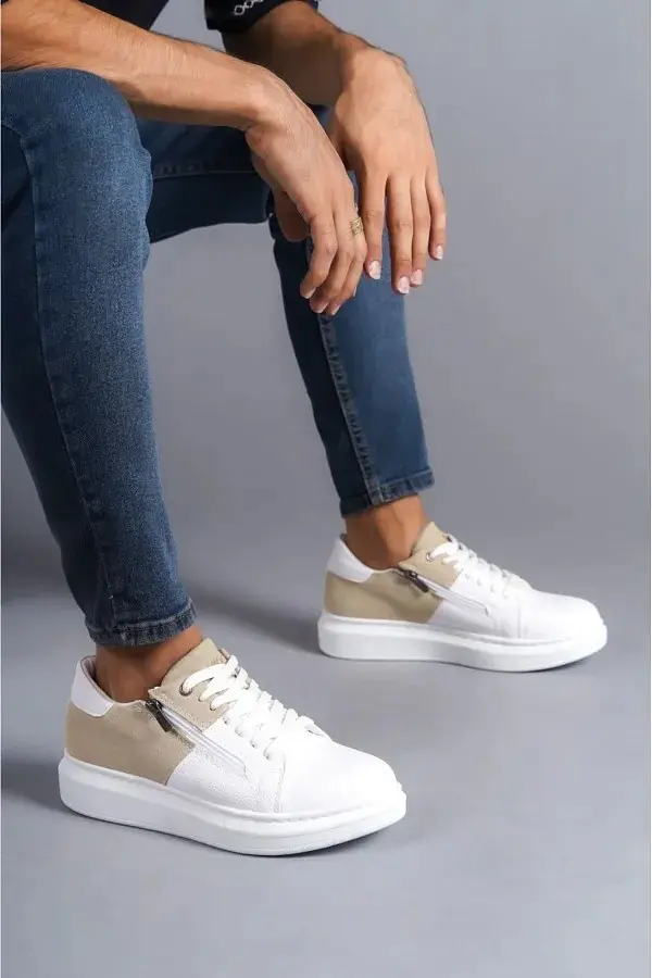 كوتشي 'السوستة' العصري – أناقة سهلة وسريعة