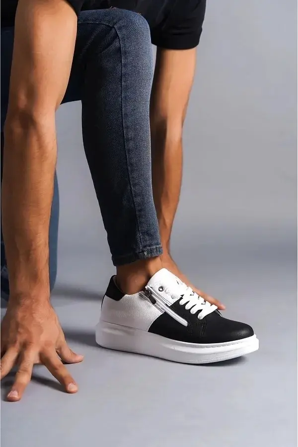 كوتشي 'السوستة' العصري – أناقة سهلة وسريعة