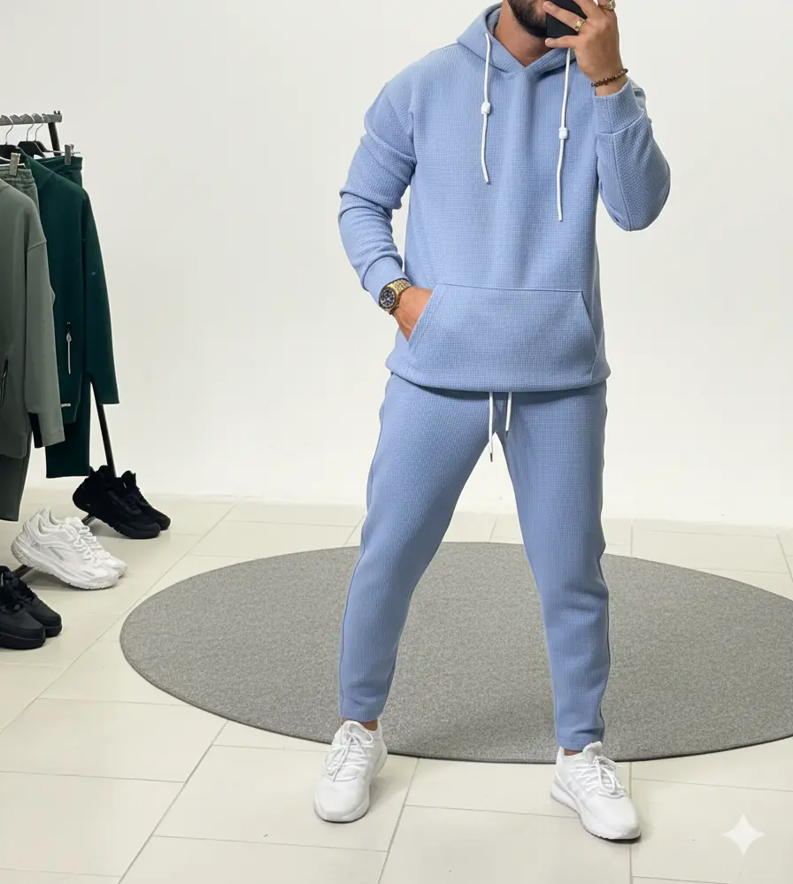 ترنج بسكوته رجالي مبطن – ستايل شتوي ضد الوبرة والانكماش