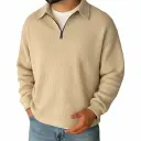 سويت شيرت بولو نص سوستة (المضلع)