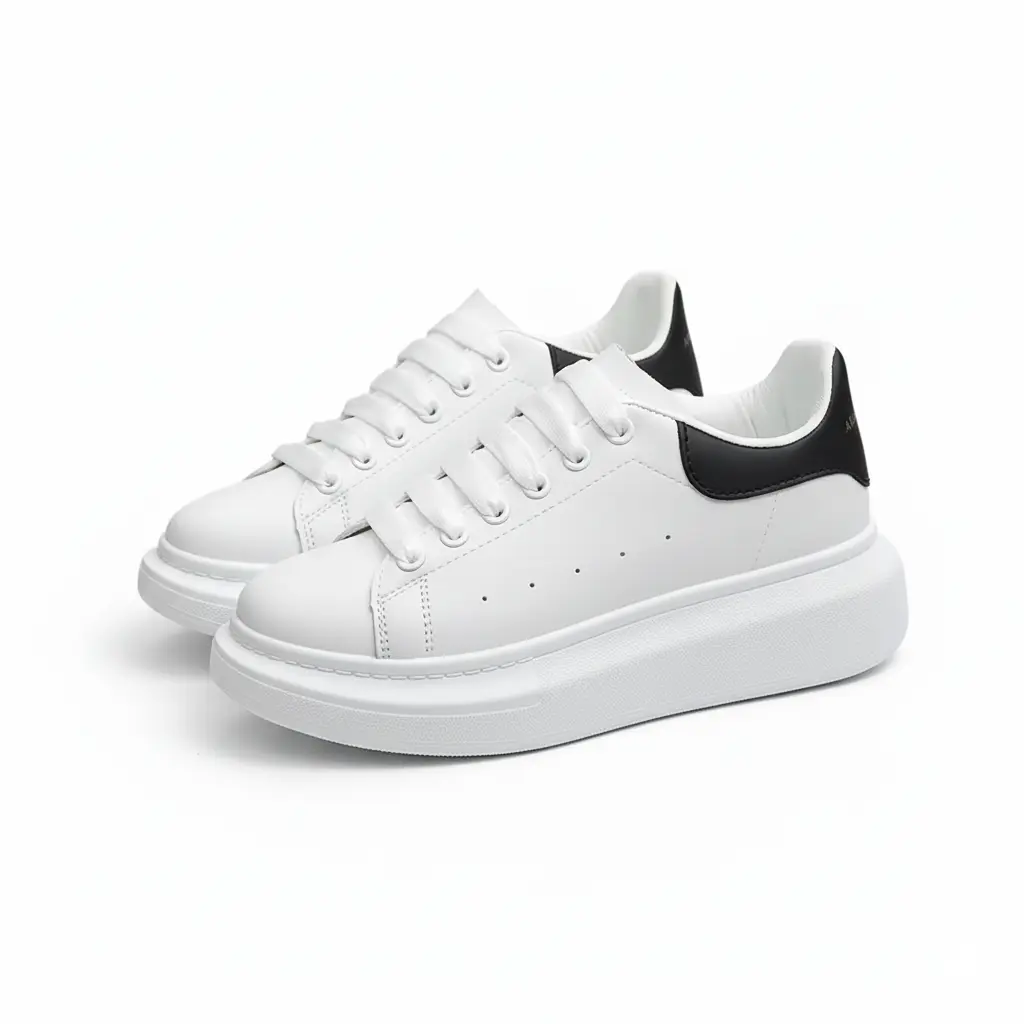 كوتشي ألكسندر إيربان كلاسيك – جلد رجالي بنعل عالي مريح (ابيض, 41)